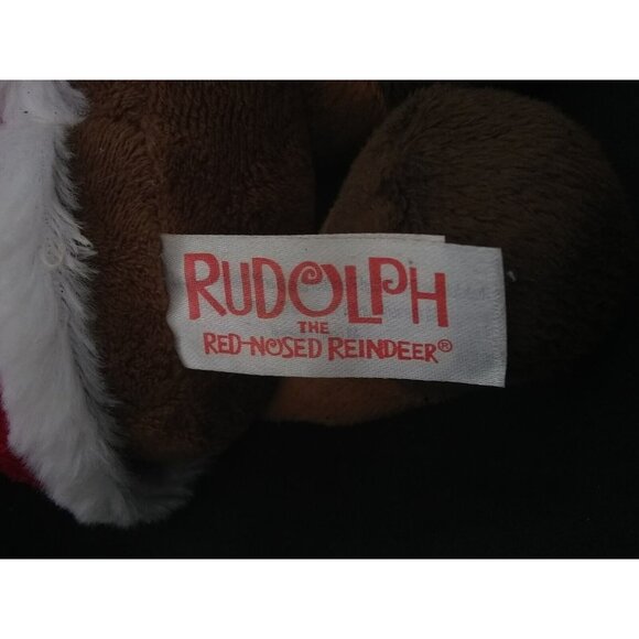 Dan Dee Rudolph The Red Nose Reindeer Musical 9 Inch Plush Red Nose READ - Picture 8 of 11